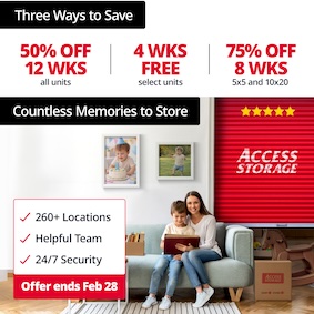 Access Storage - Chatham Promotion